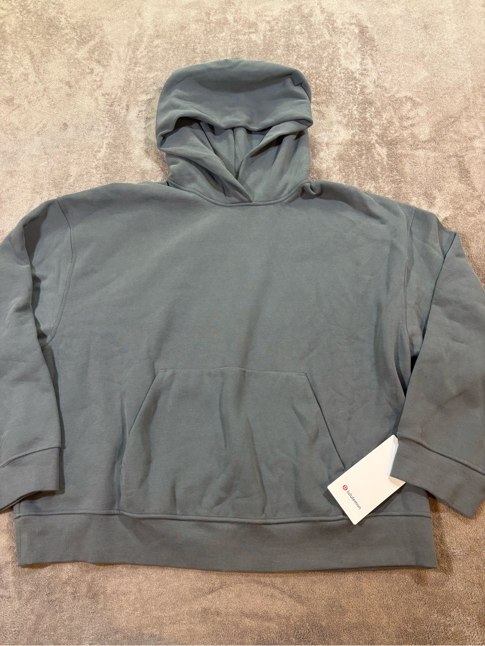 NWT Lululemon Steady State Oversized Hoodie Sweatshirt Womens XL Gray